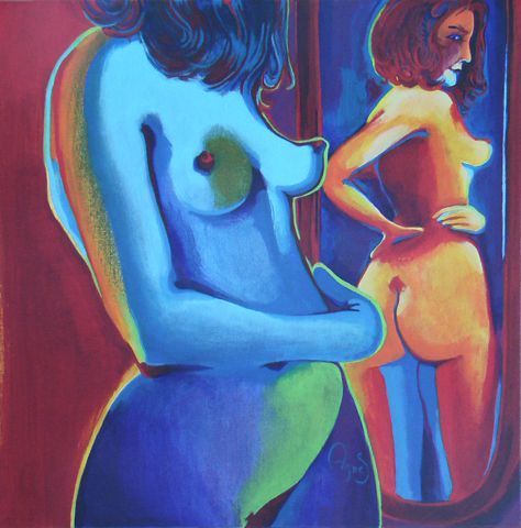 Intimite - Peinture - Agnes M