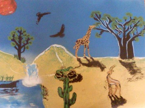 L'artiste Rodolphe Lakota Spirit - Le zoo