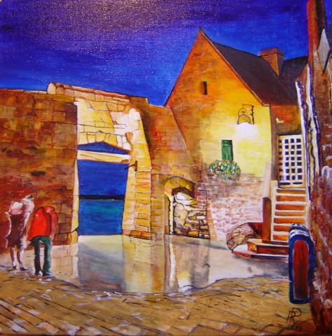 Peinture : Sortie du Mont compromise. - herpe Peinture : Sortie du Mont compromise. - herpe