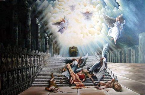 Adieu la splendeur II (le silence d'après) - Peinture - Mahtab Adieu la splendeur II (le silence d'après) - Peinture - Mahtab