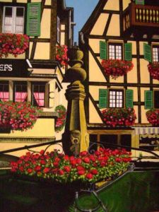 Voir cette oeuvre de Liseletoudic: Maisons d'Alsace
