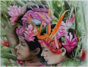 Voir cette oeuvre de Caroline HARDY: Les Fleurs du Cavadee