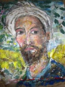 Peinture de laureenva: homme du desert