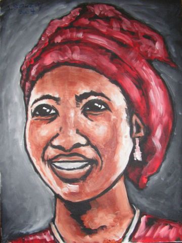 L'artiste steve sauzay - Sourire Bushman