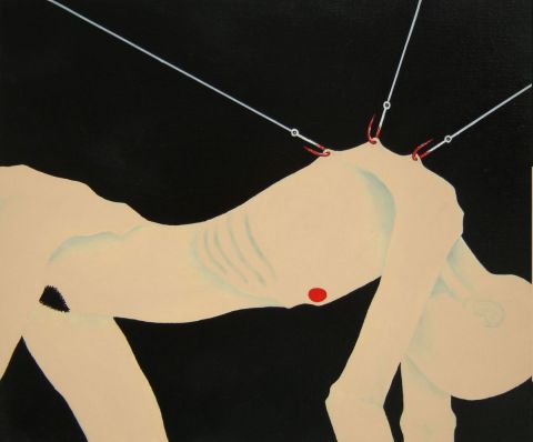 Suspension - Peinture - David Brocourt