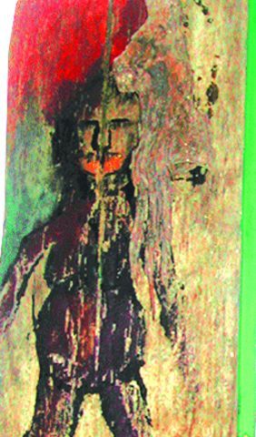 le verbe - Peinture - Francois Bontemps le verbe - Peinture - Francois Bontemps