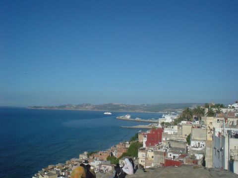 vue sur Bouknadel à Tanger - Photo - said