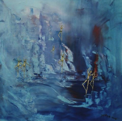 L'artiste Eylliae - Le Lac de Giacometti