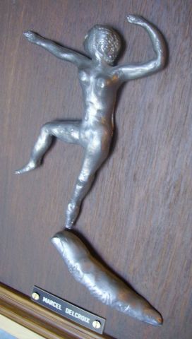 la petite danceuse sur un doigt - Sculpture - DELCROIX Marcel
