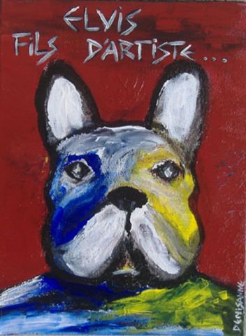 ELVIS FILS D'ARTISTE ... - Peinture - Denisanne Tardif ELVIS FILS D'ARTISTE ... - Peinture - Denisanne Tardif