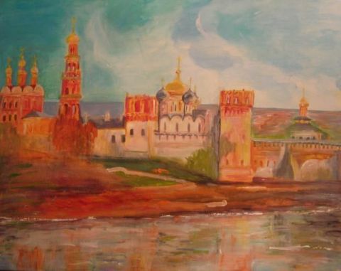 Monastère de Novodievitchi - Peinture - Marie-Ange Babey-Gherardi