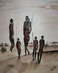 Voir le détail de cette oeuvre: Masai dance
