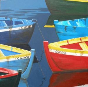 Voir cette oeuvre de JessC: Barques colorées