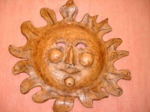 Sculpture de LENOIL: soleil
