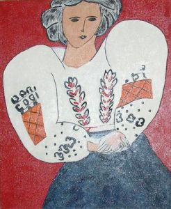 Oeuvre de Murielle: D'après l'Oeuvre de Matisse La Blouse Roumaine 