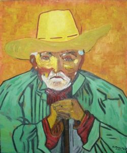 Oeuvre de Murielle: D'après l'Oeuvre de Van Gogh Grand Père Provençal