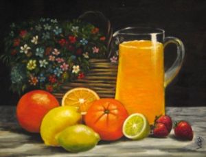 Voir cette oeuvre de Vicky Salcedo: la taronjada
