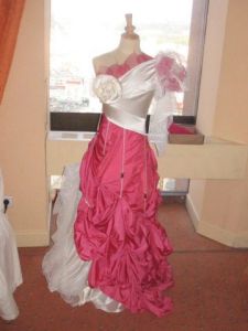Art_textile de zebre: Ma création de robe d mariée