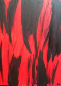 Voir cette oeuvre de Sylvie1813: Improvisation noir et rouge