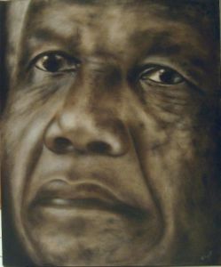 Voir cette oeuvre de henri deregnaucourt: NELSON MANDELA