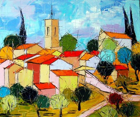 L'artiste JIEL - COULEURS DU PETIT VILLAGE DE MONTAUROUX L'artiste JIEL - COULEURS DU PETIT VILLAGE DE MONTAUROUX