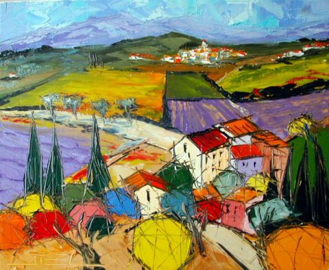 L'artiste JIEL - LES VIVES COULEURS DE LA PROVENCE L'artiste JIEL - LES VIVES COULEURS DE LA PROVENCE