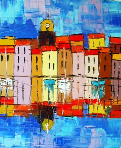 L'artiste JIEL - COULEURS ET REFLETS DE SAINT TROPEZ L'artiste JIEL - COULEURS ET REFLETS DE SAINT TROPEZ