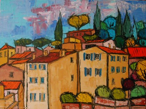 L'artiste JIEL - VIEUX QUARTIER DE HYERES L'artiste JIEL - VIEUX QUARTIER DE HYERES