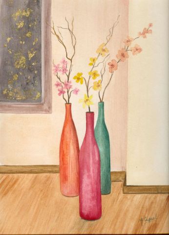 L'artiste cuquel - Les trois vases
