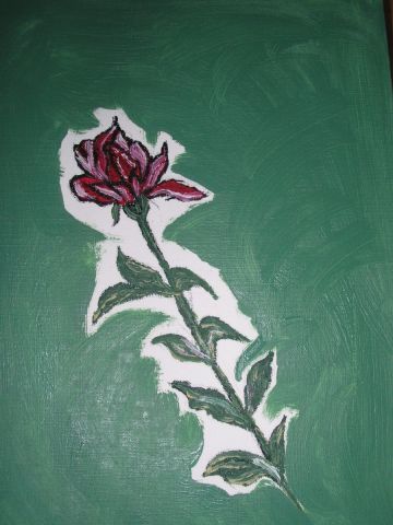 Rose de Signes... - Peinture - Anne de Richebois