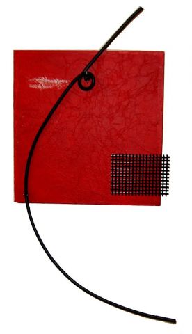rouge 25/50 - Peinture - anne baumer