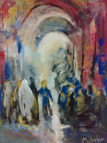 L'artiste mondher zouhir - A travers les souks