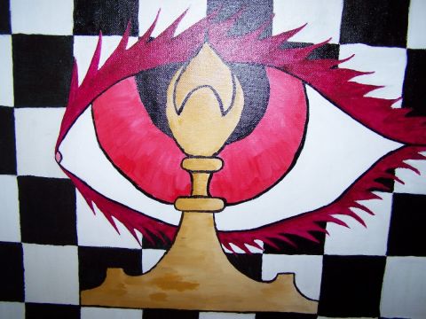 échec visuel - Peinture - alicek échec visuel - Peinture - alicek