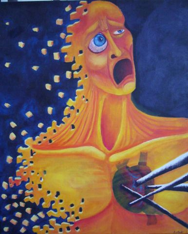 Saint Valentin... - Peinture - hakata ooh Saint Valentin... - Peinture - hakata ooh