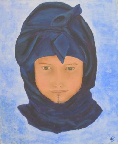 L'artiste Valerie - jeune fille berbere