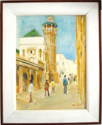 L'artiste Kouniali - rue de Tunis