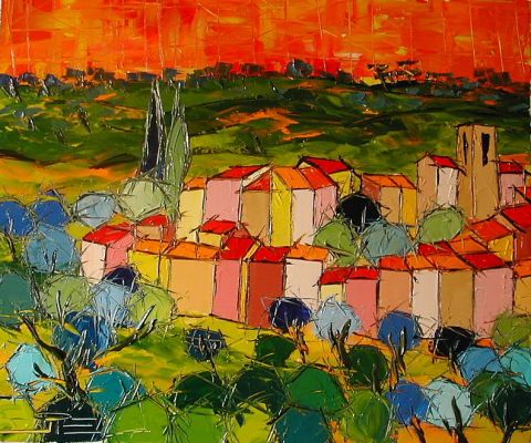 L'artiste JIEL - COULEURS D'UN SOIR A FLAYOSC L'artiste JIEL - COULEURS D'UN SOIR A FLAYOSC