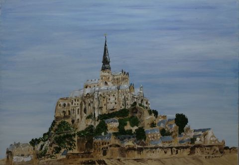 L'artiste Le Champenois - Le Mont Saint-Michel