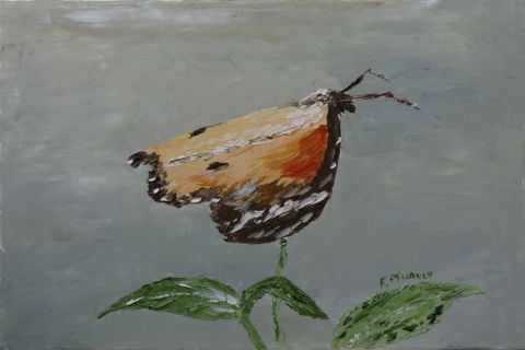 Papillon 7 - Peinture - Le Champenois