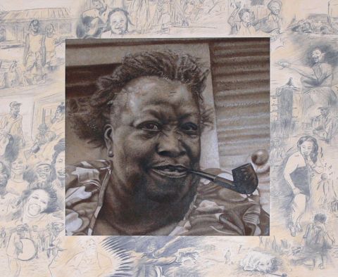 mamie Blues - Illustration - nono mamie Blues - Illustration - nono