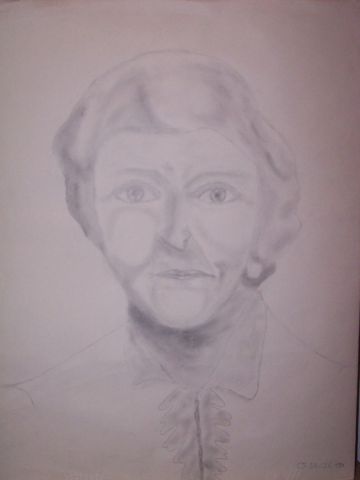 Portrait de J.Henri - Peinture - frederic sauze Portrait de J.Henri - Peinture - frederic sauze