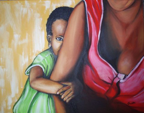 Timidité - Peinture - Gaelle RAMAEN Timidité - Peinture - Gaelle RAMAEN