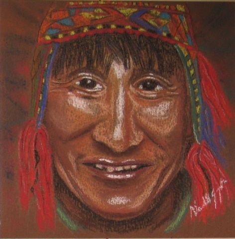 L'artiste Giampietro NARDELLO - Indio Peruano