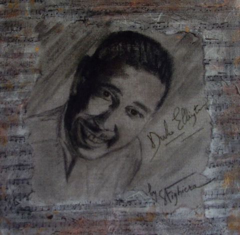 Duke Ellington - Peinture - Sabine Fighiera