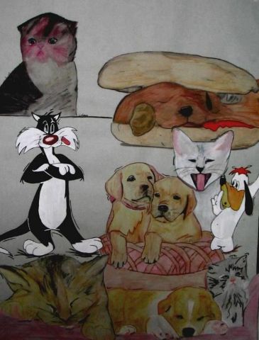 L'artiste Eve - Chiens & Chats