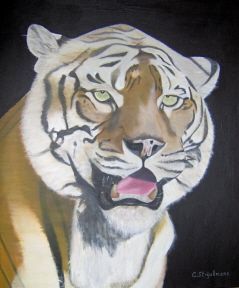 L'artiste christian - Le tigre