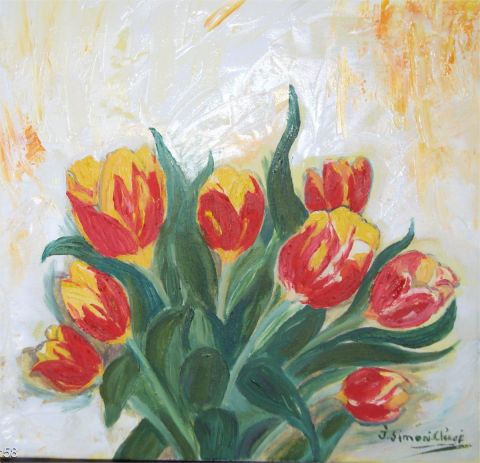 L'artiste SIMONI-CLERGE - Les Tulipes