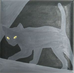 Voir cette oeuvre de Michele Zieser: La nuit, tout les chats sont gris