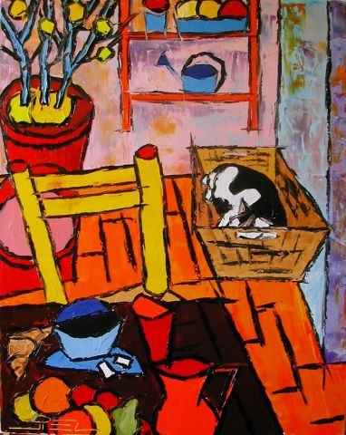 L'artiste JIEL - PETIT DEJEUNER SUR LA TERRASSE L'artiste JIEL - PETIT DEJEUNER SUR LA TERRASSE