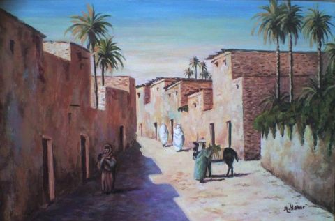 L'artiste abdelkrim hamri -  village du sud Algerien